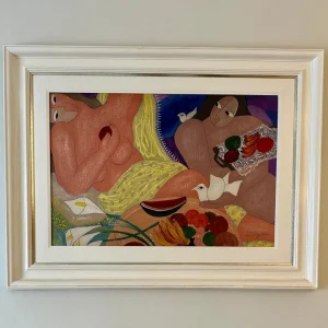 PINTURA A ÓLEO – CAIO BORGES – 1989 – O DELEITE! – A064.106