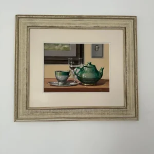 OBRA DE ARTE – ÓLEO SOBRE TELA — DIGO TERTSCHITSCH — NATUREZA MORTA — 1996 – A070.21