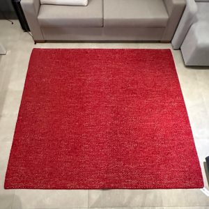 02 TAPETES ARTESANAIS – KAZAKH- ALGODÃO – VERMELHO