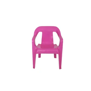 Cadeira plástica infantil – rosa