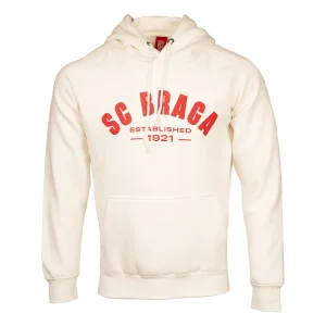 Hoodie SC Braga Est. 1921 Adulto Bege
