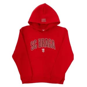 Hoodie SC Braga Júnior Vermelho