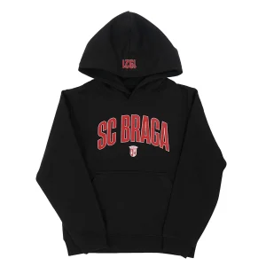 Hoodie SC Braga Júnior Preto