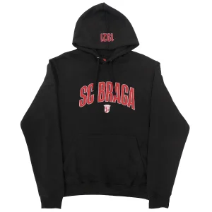 Hoodie SC Braga Adulto Preto