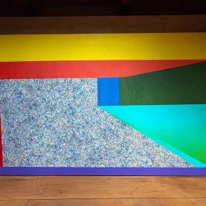 QUADRO – ÓLEO SOBRE TELA – ARTISTA PLÁSTICA FLÁVIA TRONCA – OBRA “VERTIGEM” – 2015 — S091.04