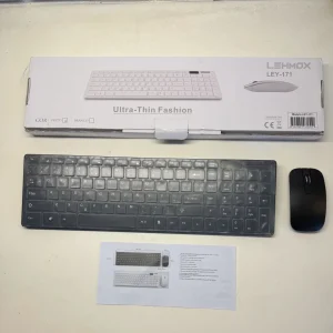 KIT TECLADO E MOUSE – BLUETOOTH – PRETO – 2.4G – LEHMOX — P003.104