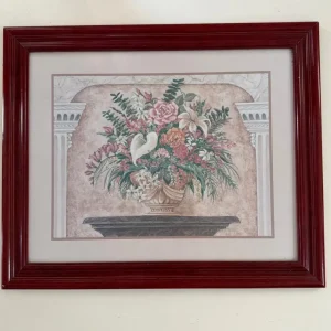 GRAVURA – VASO DE FLORES — R102.08