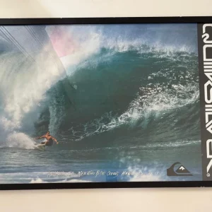 POSTER ICÔNICO DA QUICKSILVER – FOTO DE KELLY SLATER 1991 — R102.10