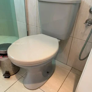 VASO SANITARIO + CAIXA ACOPLADA – ICASA – COR: CINZA CLARO — R104.15