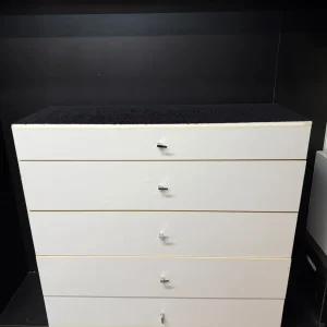 CÔMODA OU GAVETEIRO BRANCO – MDF – T053-16