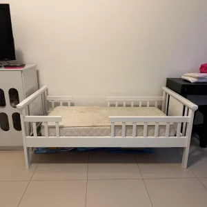 CAMA INFANTIL- CERCADINHO LATERAL – SEM COLCHÃO – L101-22