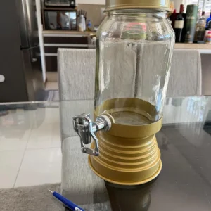 SUQUEIRA DE VIDRO – DETALHE DOURADO FOSCO – L101-68