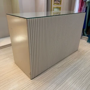 BALCÃO DE APOIO – ATENDIMENTO – EXPOSITOR – ESTOQUE – COM RODÍZIOS- T053-45