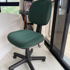 CADEIRA ESCRITÓRIO – SOBE-DESCE – VERDE ESCURO – D010-2