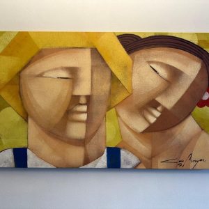 PINTURA EM TELA – CAIO BORGES – CASAL JOVEM – 2007 – A064.101