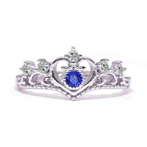 Anel tiara de princesa