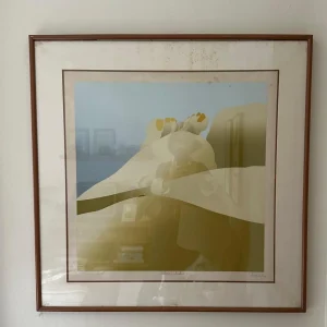 SERIGRAFIA ORIGINAL — ARTISTA PLÁSTICA ITALIANA PIETRINA CHECACCI — OBRA: UNHAS PINTADAS — 1982