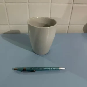 LOTES COM COPOS PORCELANA BRANCA — LISA — 290 ML — BOJUDOS — PEÇAS NOVAS — CADA LOTE COM 4 UNIDADES  – B040.07